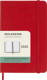 Moleskine 2025 12month Weekly Pocket Har