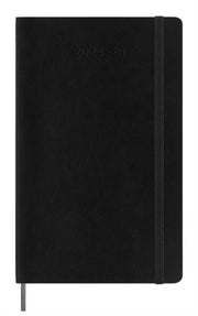 Moleskine 18 Month Daily/lrge Black 2025 By Moleskine