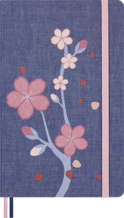 Moleskine Sakura 2025 Large Plain Hardco By Moleskine