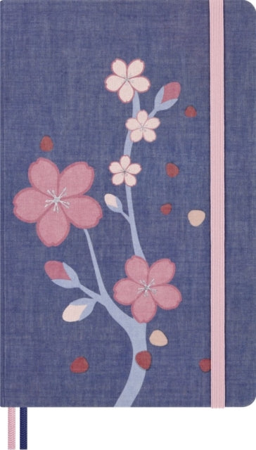 Moleskine Sakura 2025 Large Plain Hardco By Moleskine