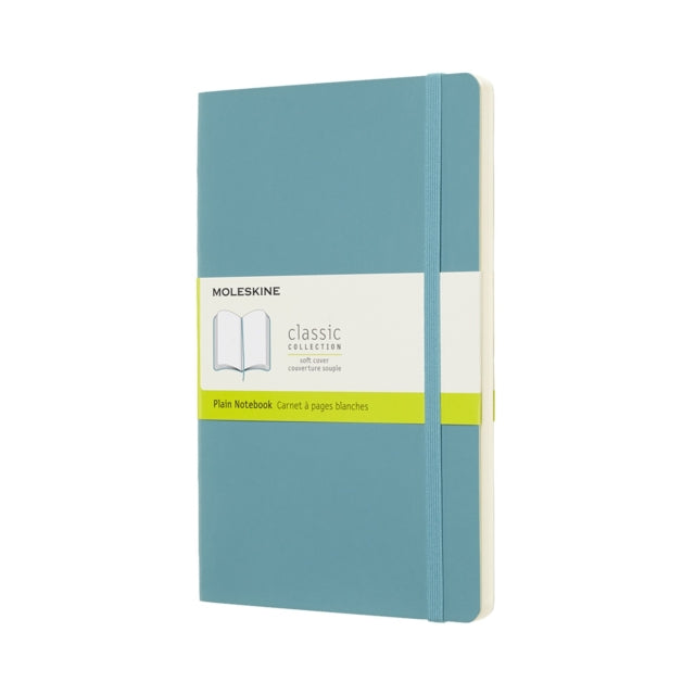 Moleskine Reef Blue Notebook Large Plain