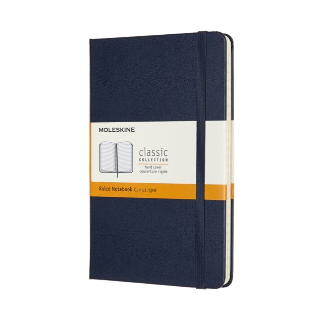 Medium Ruled Hardcover Notebook Sapphire