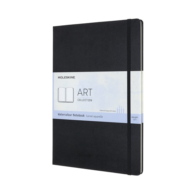 Art A4 Watercolour Notebook Black