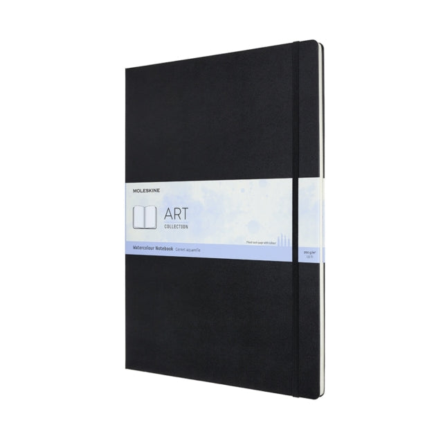 Art A3 Watercolour Notebook Black