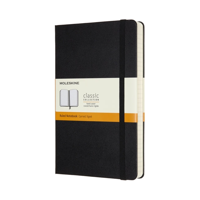 Expanded Large Ruled Hardcover Notebook
