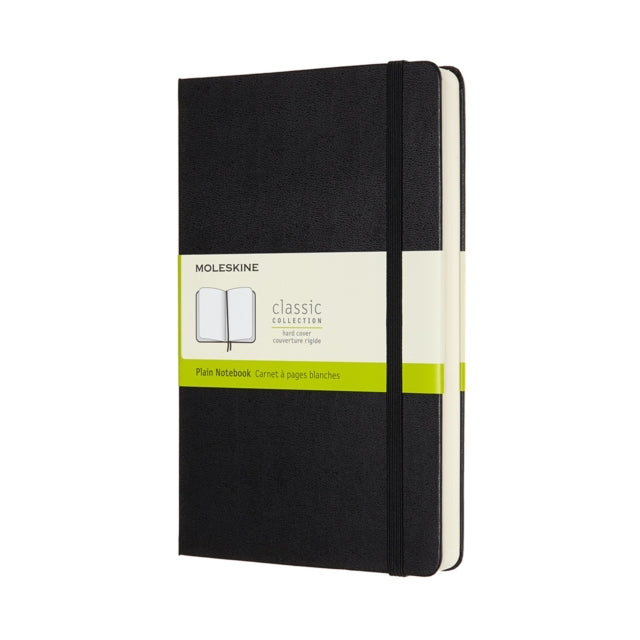 Expanded Large Plain Hardcover Notebook