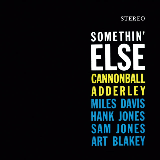 Somethin Else (crystal Clear Vinyl)