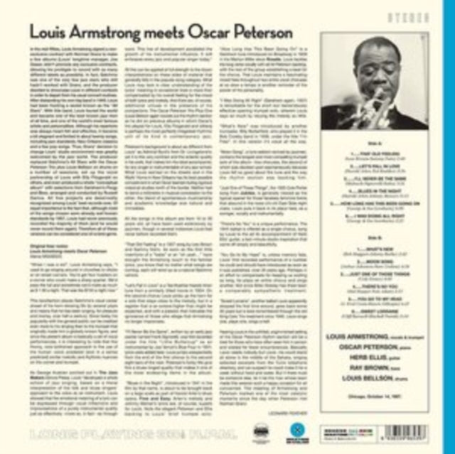 Meets Oscar Peterson Limited Blue Vinyl