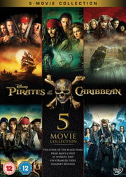 Pirates Of The Caribbean 1-5 Boxset