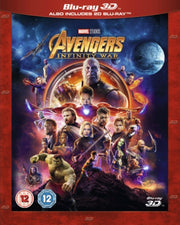 Avengers Infinity War 3d Blu-ray Region