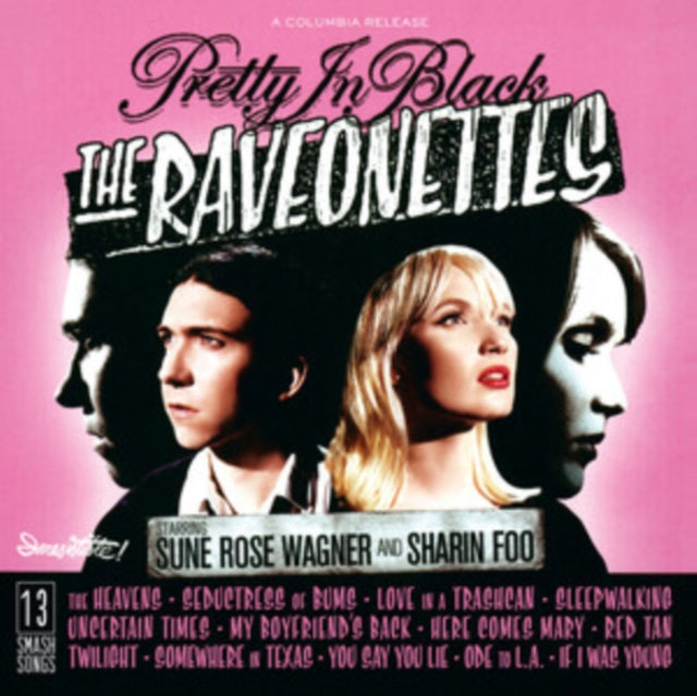 Pretty In Black Half White & Half Pink C