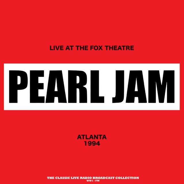 Live At The Fox Theatre 1994 Red/black S