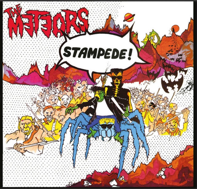 Stampede Sunburst Yellow/red Vinyl