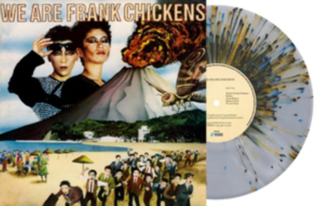 We Are Frank Chickens Clear Splatter Vin