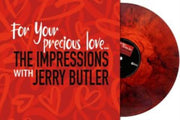 For Your Precious Love Red Marble Vinyl