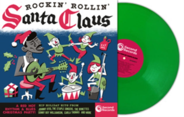 Rockin Rollin Santa Claus Green Vinyl