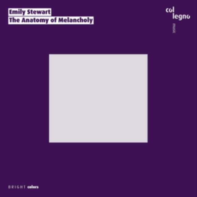 Emily Stewart The Anatomy Of Melancholy
