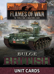 Bulge British Unit Cards