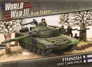 Finnish Unit Cards 33x Cards