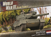 Dutch Unit Card Pack 31x Cards