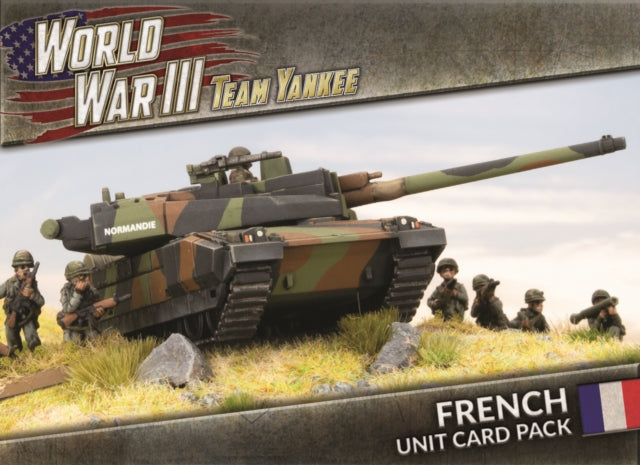 French Unit Card Pack 33x Cards