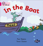 Big Cat In The Boat 01a Pink A