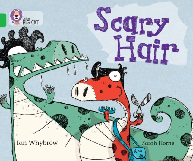 Big Cat Scary Hair Green 5