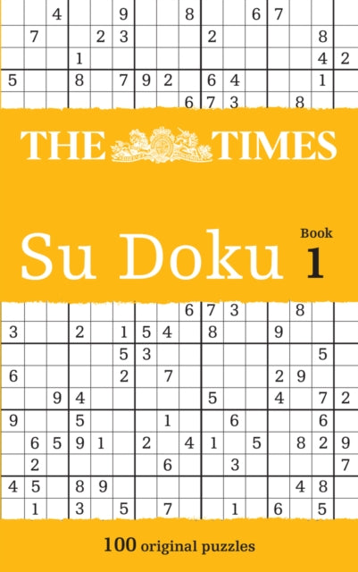 Times Su Doku Book 1 Pb By Unknown
