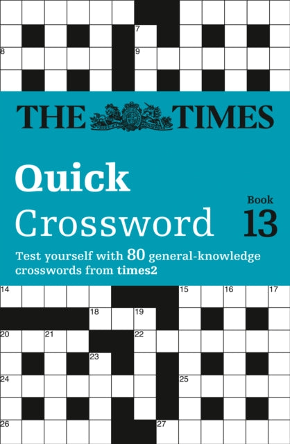 Crosswords Times 2 Book 13 By The Times Mind Games