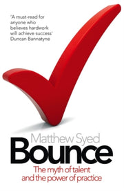 Bounce The Myth Of Talent Pb