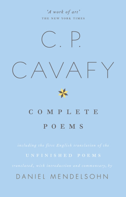 Complete Poems Of Cp Cavafy