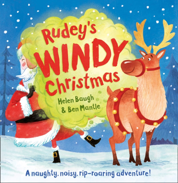 Rudolphs Windy Christmas By Baugh, Helen