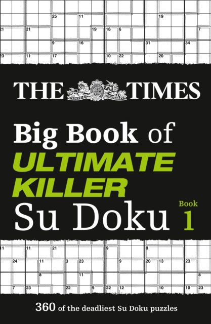 Times Big Book Of Ultimate Killer Sudoku By Times Mind Games