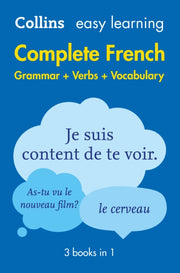 Complete French Grammar Verbs & Vocabula By Collins Dictionaries