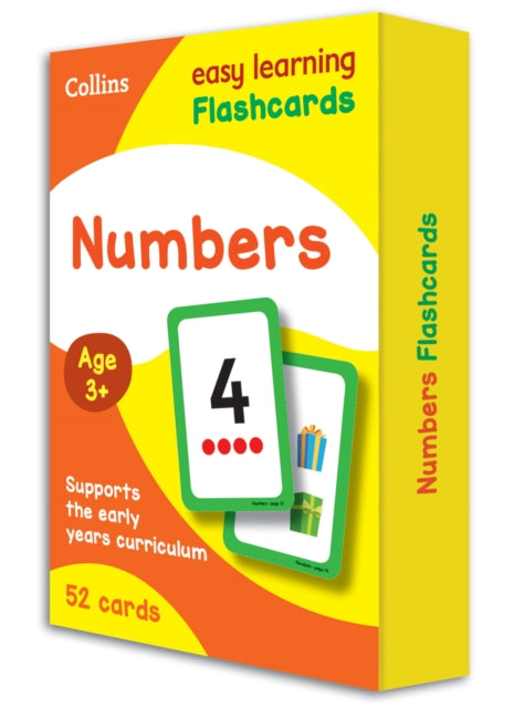 Numbers Flashcards By Collins Easy Learnin