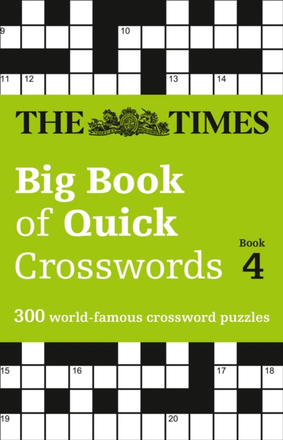Times Big Book Of Quick Crosswords 4 By <![cdata[]]>