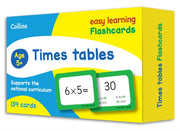 Times Tables Flashcards Easy