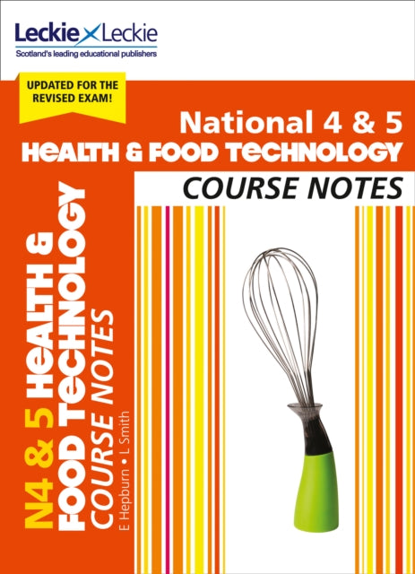 National 4 5 Health Food Te By Leckie And Leckie