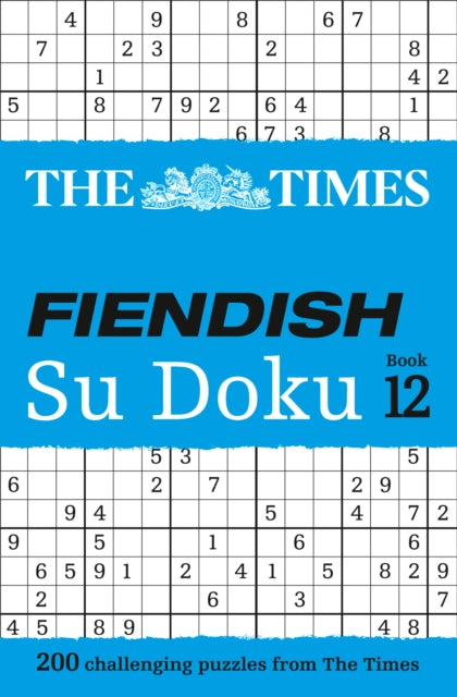 Times Fiendish Su Doku Book 12 By Times Fiendish Su Doku Book 12