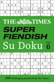 Times Super Fiendish Su Doku Book 6 By Times Mind Games