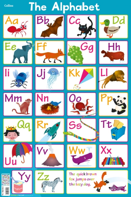 Alphabet Childrens Poster Mtu By <![cdata[]]>
