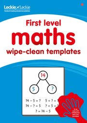 Wipe Clean Maths Pk 1 Leckie P