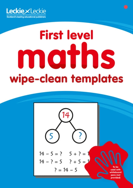 Wipe Clean Maths Pk 1 Leckie P