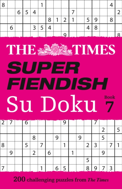 Times Super Fiendish Su Doku Book 7 By <![cdata[]]>