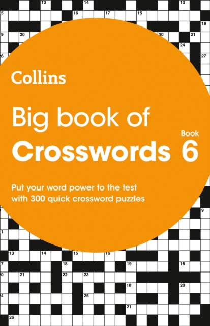 Big Book Of Crosswords Book 6 By Collins Puzzles