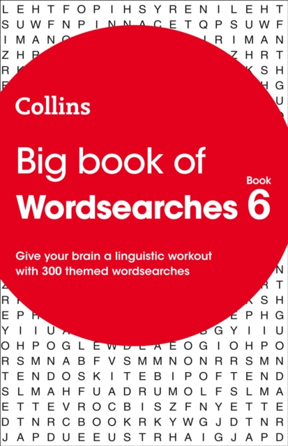 Big Book Of Wordsearches Book 6 By Collins Puzzles