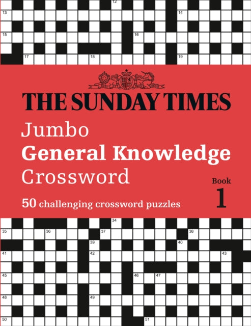 Sunday Times Jumbo Gen/knowl Crossword 1 By Biddlecombe, Peter