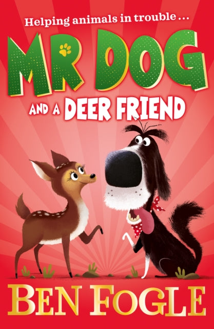 Mr Dog & A Deer Friend
