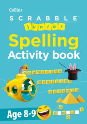 Scrabble Junior Spelling Activity Bk 8-9