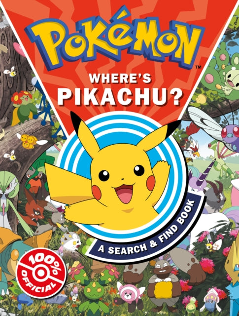 Pokemon Wheres Pikachu/search & Find Bk